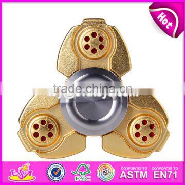 New design anxiety release aliminum alloy hand fidget 3 bar spinner W01A244