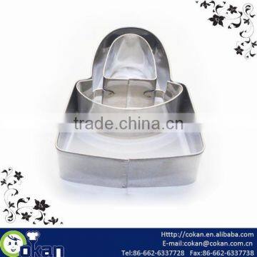 Hand Bag Shape Stainless Steel Cookie Cutter,Biscuit Cutter,Cookie Mold CK-CM0681