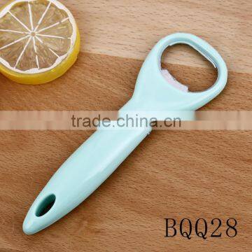 Factory Wholesale Simple Design Cheap Promotion PP Handle Stainless Steel Beer Bottle Opener