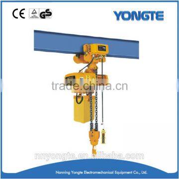 2 ton nitchi electric chain hoist with Electric Monorail Trolley