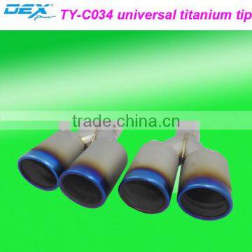 Car Universal Titanum Exhaust Tips Muffler photo-4