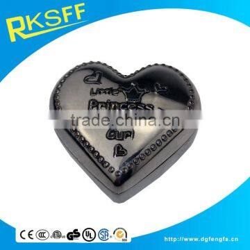Heart Shaped Metal Jewelry Boxes for Gift photo-5