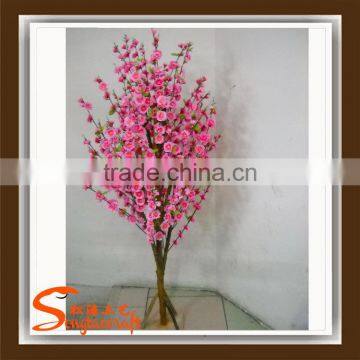 Manufacturer China Artificial Cherry Tree Dacorative Indoor Artificial Tree Mini Artificial Cherry Blossom Tree photo-4
