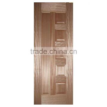 HDF Door Skin Moulded Sapeli 3 Panels photo-4