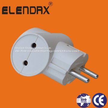 Manufacture 10/16A European Electircal Power Plug Adaptor photo-3