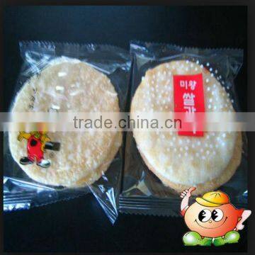 Japan's similiar white rice cracker