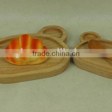 Cheap Natural Color Food Serving Storage Wooden Tray