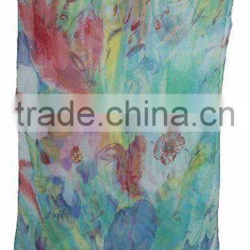 Chiffon Printed Fancy Stoles