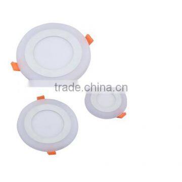 Bright Round Double Colour Led Ceiling Panel Light for Office Home Light photo-2