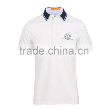 White polo shirt custom