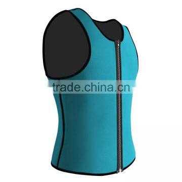 Hot Control Tank Tops Mens Slimming Tank Tops Body Shapers Super Stretch Neoprene Shaper Vest