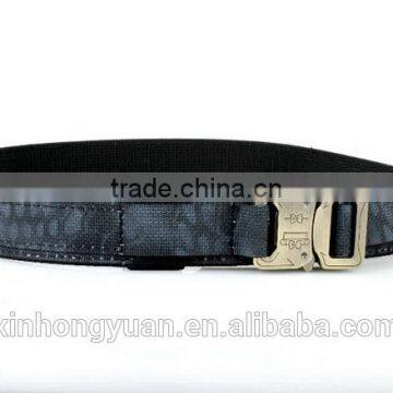 Black Python-patterned Military Tactical Combat Belts photo-2