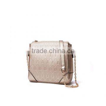 Hautton Long Strip Style Genuine Leather Handbags Professional Women's Shoulder Bag