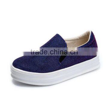 brand name loafers casual shoes women fashion high quality, from china factory casual women shoes sample for female