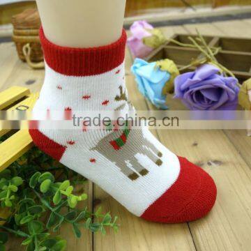 Fancy striped baby socks red and white stripes wholesale price