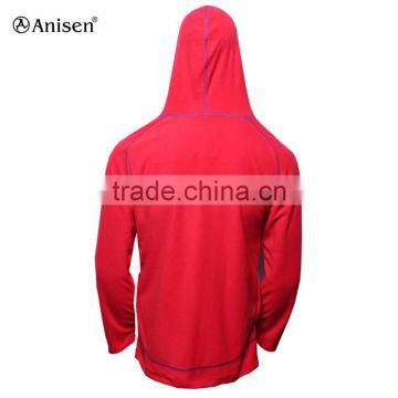 Wholesale Custom Windbreaker Zipper Men Hoodies photo-2