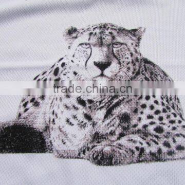 100%polyester Micro Mesh T-shirt ,wildlife Marathon T-shirt With Tiger Printing photo-2