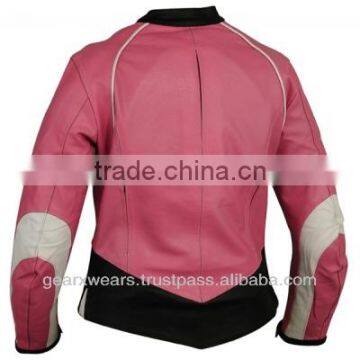 Womens Leather Motorbike Jacket photo-2