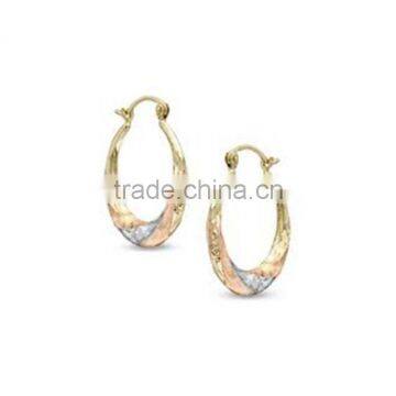 Gold Plated Hoop Earrings