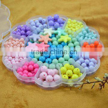 Wholesale Colorful Children Loose Beads Fashion Diy Loose Beads for Bracelet and Necklace Diy Beads Box Set photo-6