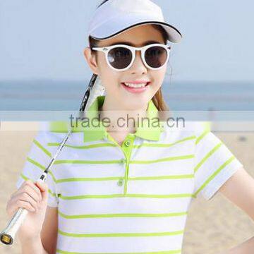 2017 Hot China Wholesale Best Selling Cotton Ladies Womens Polo Shirts Great Workmanship High Made Wholesale Polo T-shirts photo-2