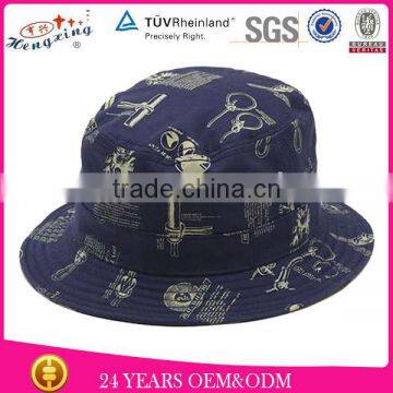 Design printed cool custom tie dyed bucket hat wholesale