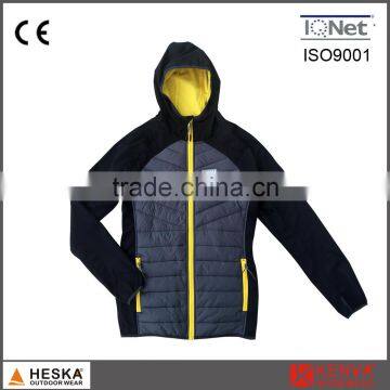 Wholesale fitness clothing padded coat warm down jacket