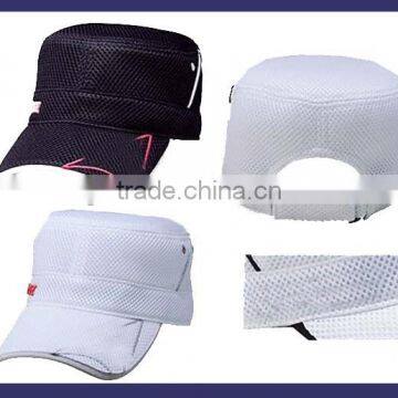 High Quality Mesh Golf Cap with 3D Embroidery