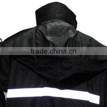 Raining Day Best Choice High Quality Reflective Pvc Raincoat for Motorcycle Riders photo-2