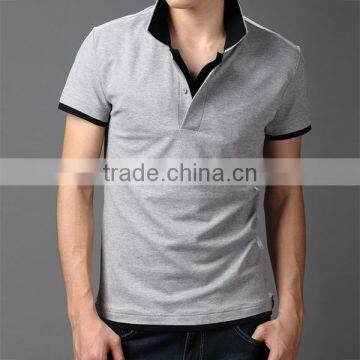 Man High Quality Original Color Combination Polo Shirt Design photo-4
