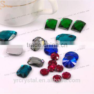 wholesale mixed shapes mixed colors glass beads Set