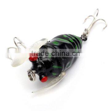 Hot SaLE Excellent Quality 4cm Plastic Fishing Lures Minnow Lure Bass Bait Tackle Hooks photo-4