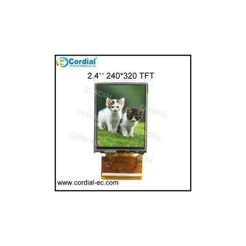 2.4 inch 240x320 TFT LCD MODULE CT024BHJ15, optional with resistive touchscreen