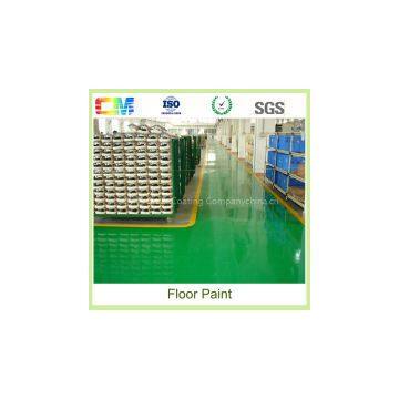 low price airless indoor epoxy resin floor paint with multi color