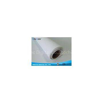 300D x 600D Polyester Canvas Rolls / Matte Polyester Print Fabric For Pigment Ink