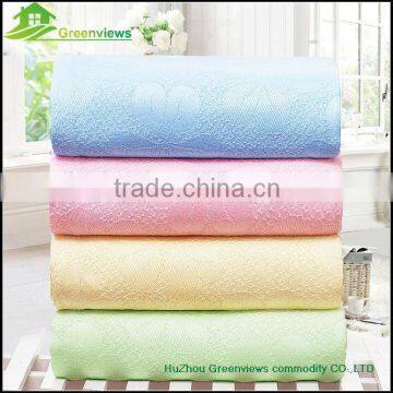 Bamboo blanket factory china bamboo towelket towel blanket bed sheet terry cloth blanket bed clothes factory