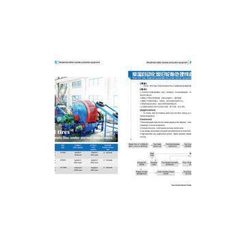 Reclaimed Tire Aotomatic Product Line Under Normal Temperature