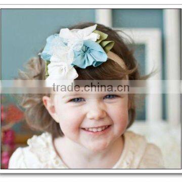 HEADBAND hat cap hair band head wrap with bouquet