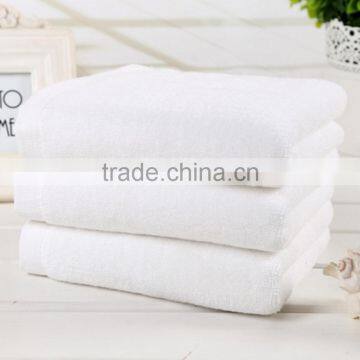 white plain 100% cotton used hotel towels, hotel pool towels