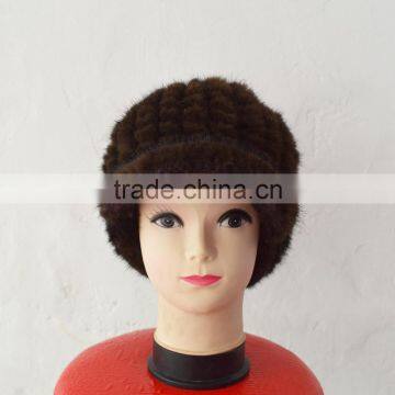 SJ925-02 America Fashion Week Mink Fur Lovely Woman Hat photo-5