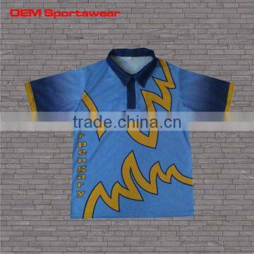 2015 new design dye sublimated polo shirts for sale