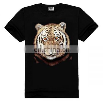 Tiger printed t-shirt custom,graphic tees t-shirt,tees t-shirt