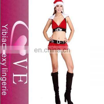 two pieces women sexy Christmas costume China supplier clothing