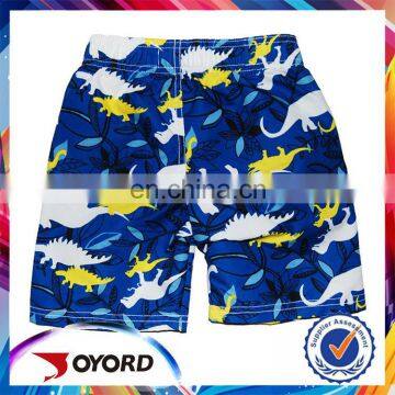 Wholesale colorful striped kid swim shorts