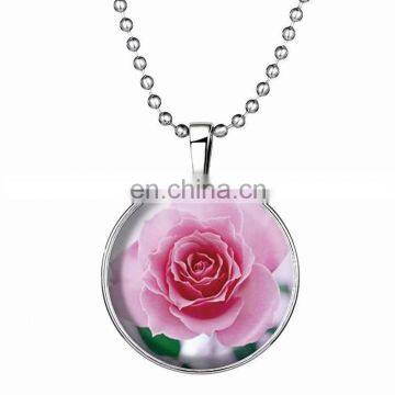 Creative Rose Flower Pattern Luminous Glow In Dark Necklace Accessories