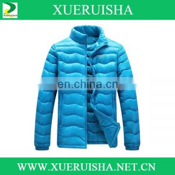 thicken mens winter down jacket for wholesale in standard size