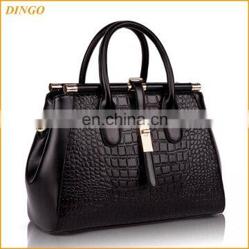 Fashional and good quality ladies leather handbags women clutch tote bag