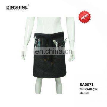 2017 new style and high quality denim apron