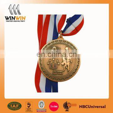 Made in China custom cheap gold sport medal