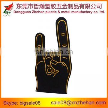 Custom foam finger hands for cheering